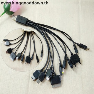 Ever 10 in 1 สายชาร์จ USB อเนกประสงค์ สําหรับ Motorola Samsung LG Data Cable