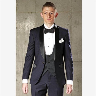 ใหม่คลาสสิกผู้ชายชุด Smolking Noivo Terno Slim Fit Easculino ชุดราตรีชุดสำหรับชาย Dinner Party Prom เจ้าบ่าว Tuxedos