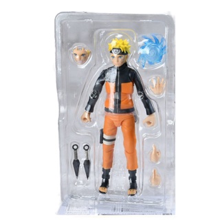 ของแท้ Bandai SHF Naruto Uzumaki Naruto BS Lite Spot Boy Collection ของเล่น Movable