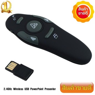 2.4GHz Wireless USB PowerPoint Presenter RF Remote Control Laser Pointer Pen -intl