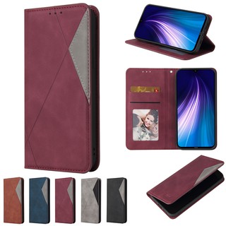 เคสหนังนิ่ม ฝาพับ พร้อมช่องใส่บัตร สำหรับ Xiaomi Redmi K20 Pro Note 8 Note 7 Pro Note 8T Redmi 8 8A 7A