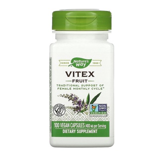 Natures Way, Vitex Fruit, 400 mg, 100 Capsules