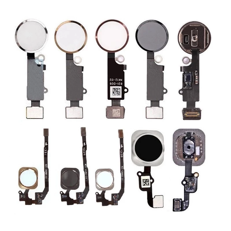 แพรปุ่มโฮม iPhone 4/4S/5/5S/6/6S/7/8 Series กดแน่น ทนทาน