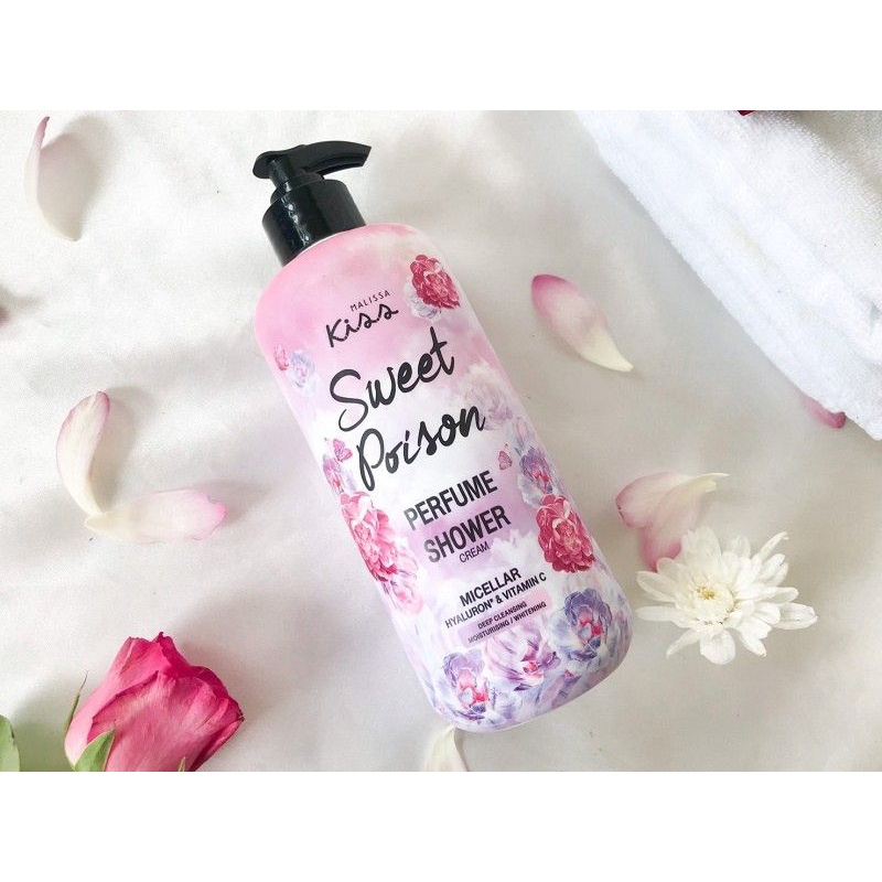 ครีมอาบน้ำ Malissa Kiss Perfume
