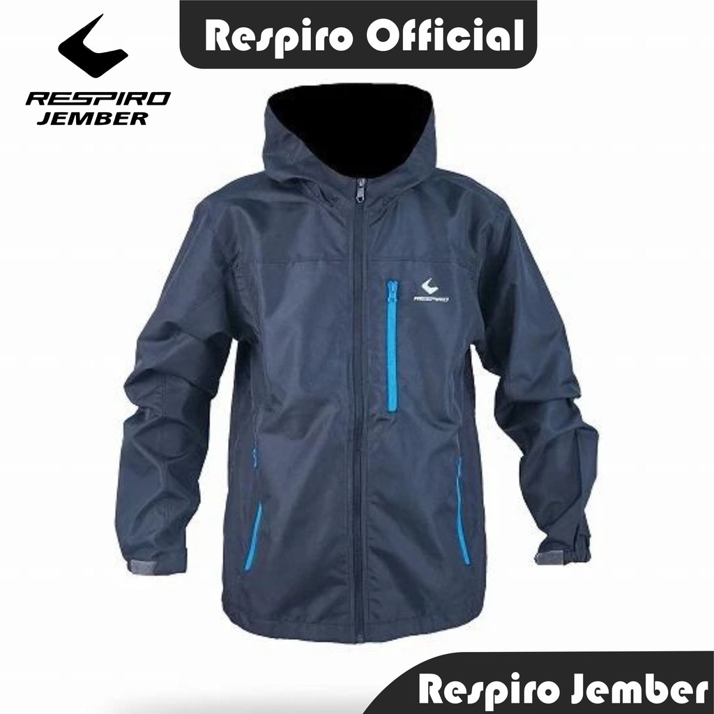 RESPIRO R1.1 HOUDINI เสื้อแจ็คเก็ตสลิงสีดํา