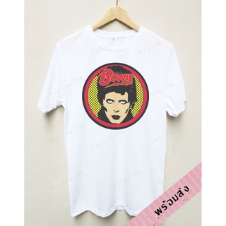 เสื้อยืดลาย bowie T-shirt