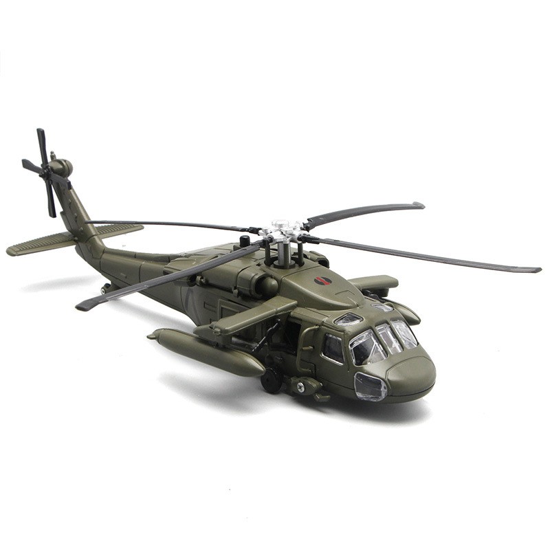 เฮลิคอปเตอร์ทหาร Diecast โลหะผสม 29 ซม. เครื่องบินรบ ของเล่นสะสม ของขวัญสําหรับเด็ก
