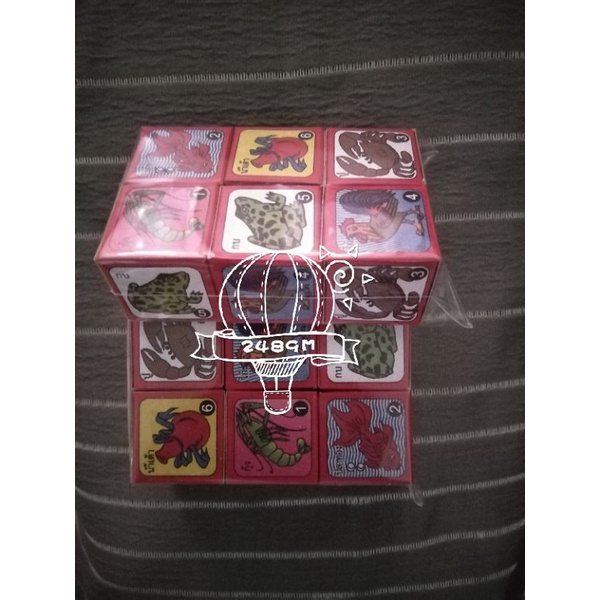 (พร้อมส่ง)​ของเล่นโบราณย้อนยุค​ พร้อมผลไม้เชื่อมแช่อิ่มภายในกล่อง