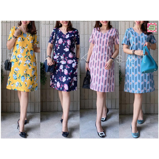 Ivy/ Aurora Dresss เดรสทรง A ผ้าซาร่าเกาหลีนุ่มลื่นใส่สบาย ซับทั้งชุดนะคะ กระเป๋า 2 ฝั่งซิปหลัง หยิบใส่ง่าย สวยทุกวัน