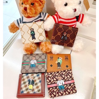 เเบรนด์เเท้ 🧸กระเป๋าตังหมี  TTWN BEAR  ใบสั้น ✨พร้อมส่งจ้า✨