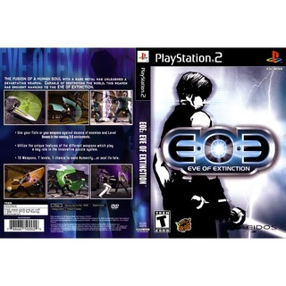 EVE OF EXTINCTION [PS2 US : DVD5 1 Disc]