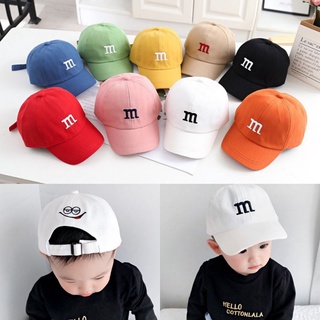 ราคาพร้อมส่งใน 1 วันหมวกเด็ก หมวกแก็ปเด็ก 4-8ขวบ มี 9 สี