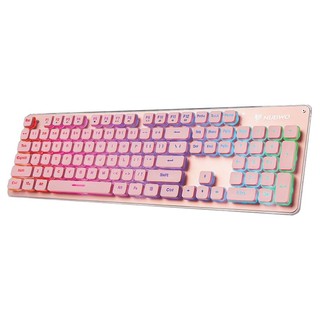 Nubwo Gaming Keyboard Fortune NK-32 คีบอร์ดเกมมิ่ง ไฟรุ้ง7สี (คีบอร์ดภาษาไทย)