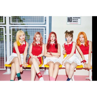 โปสเตอร์ Red Velvet เรดเวลเวต Poster Korean Girl Group เกิร์ล กรุ๊ป เกาหลี K-pop kpop ภาพ รูปถ่าย ตกแต่งผนัง ตกแต่งบ้าน