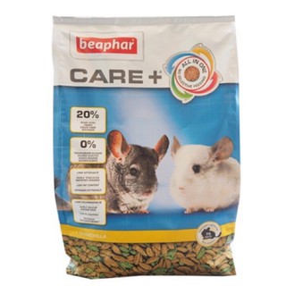 beaphar Care + บีฟาร์ อาหารชินชิล่า อาหารสำหรับชินชิล่า ขนาด 1.5kg เกรด Super Premium