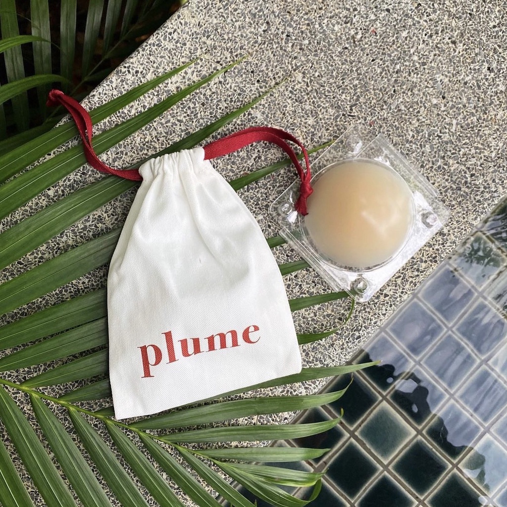 Plume.bkk Silicone ที่แปะจุกซิลิโคน กันโป๊ สูญญากาศ ไร้กาว บางเบา