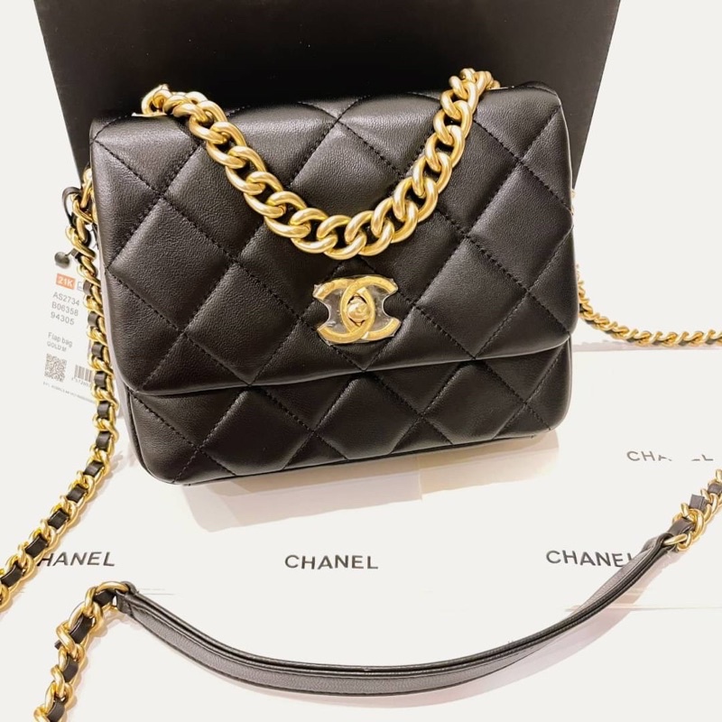 Chanel #Newflapbag2021 Size นิ้ว | Shopee Thailand