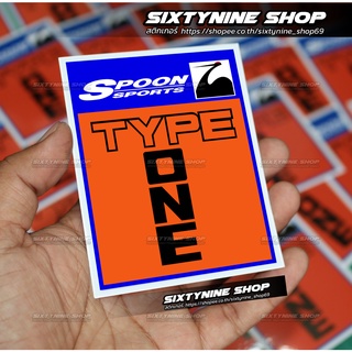 สติกเกอร์ Spoon TYPE ONE SPOON SPORT