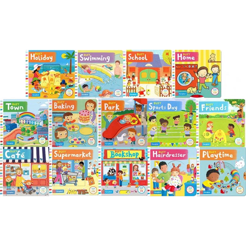 Campbell - Busy Book Series หนังสือบอร์ดบุค