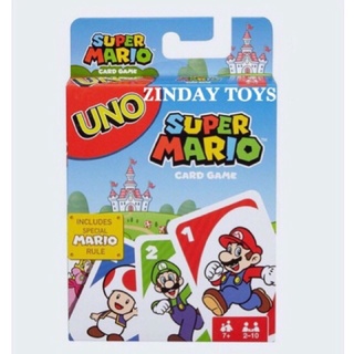 UNO SUPER MARIO อูโน่ ซุปเปอร์มาริโอ้ พร้อมส่ง‼️