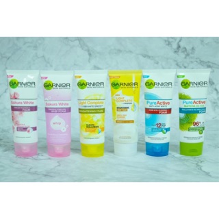 🌸เหมาะกับทุกสภาพผิวเลยค่ะ🌸Garnier โฟมล้างหน้าการ์นิเย่ 100กรัม