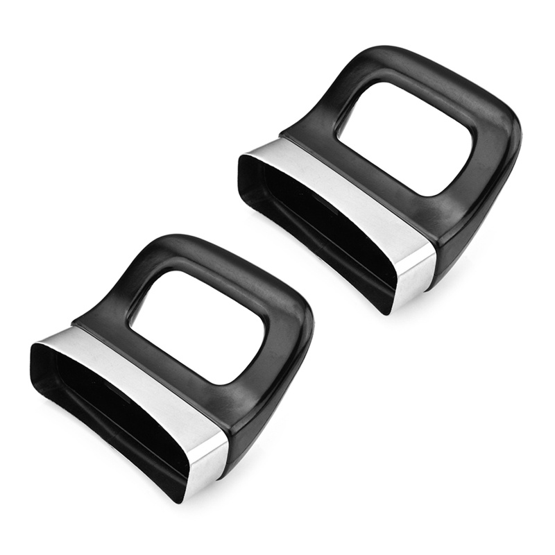 Sup 2 ชิ้น 2 หลุมกระทะแรงดันโลหะสั้นด้านข้าง Grip หม้อหุงข้าว Steamer ซอสหม้อหุงข้าว Handle ชุดเปลี่ยน