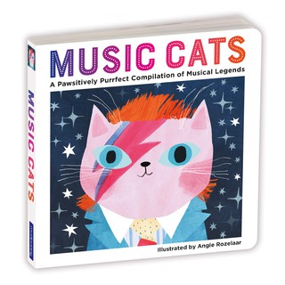 MUSIC CATS BOARD BOOK