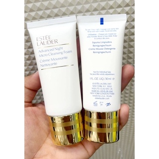 คลีนเซอร์ Estee Lauder Advanced Night Micro Cleansing Foam 30ml.