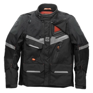 เสื้อแจ็คเก็ตลิขสิทธิ์แท้ HARLEY-DAVIDSON Mens Passage Adventure Functional Jacket