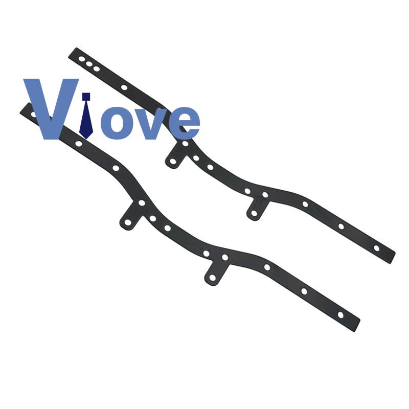 2Pcs Metal Chassis Beam Girder Side Frame Chassis for WPL C14 C24