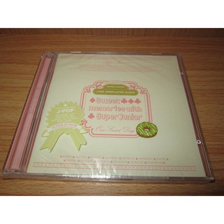 Super Junior SJ SUJU Album Sweet Memories with Super Junior (J-Pop Compilation) (CD) ของแท้จากเกาหลี Official Goods KPOP