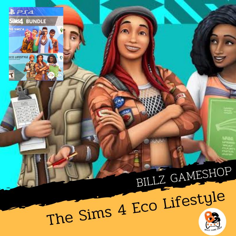(มือ1) Ps4 The Sims 4 Eco Lifestyle (Z1)