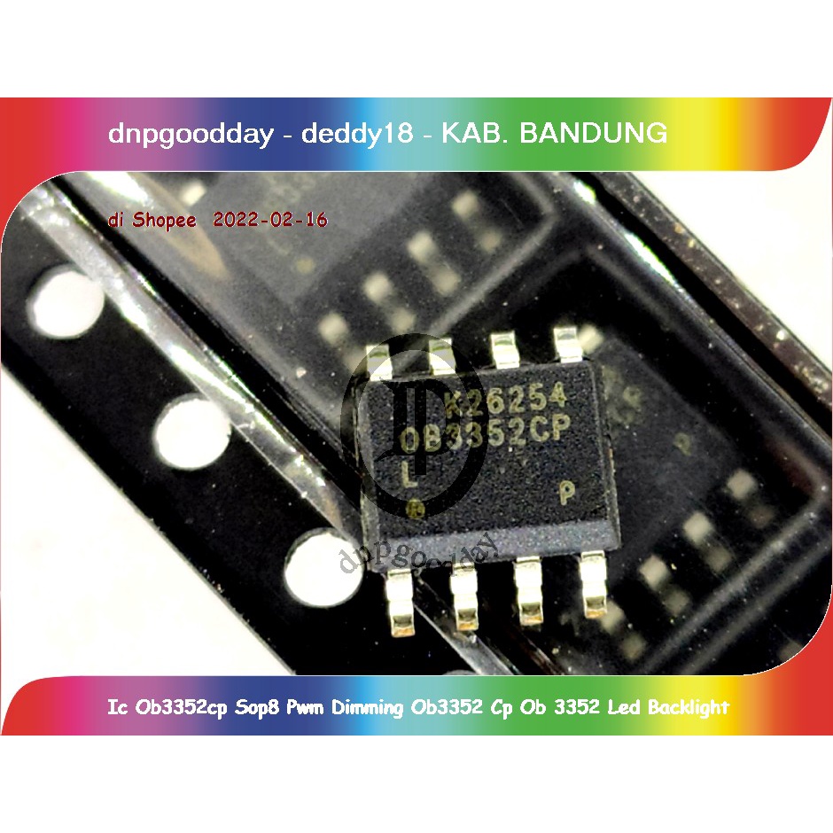 Ic Ob3352cp Sop8 Pwm Dimming Ob3352 Cp Ob 3352 Led Backlight
