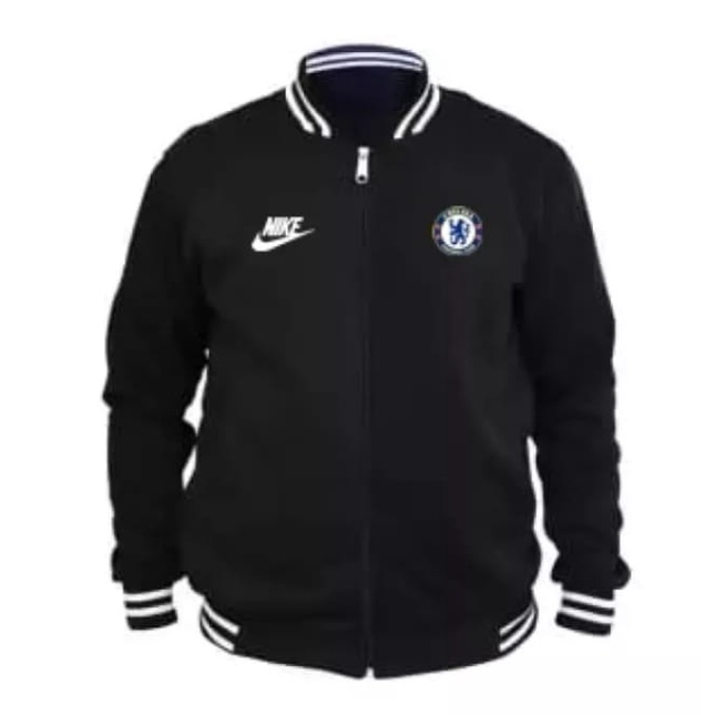 Varsity Chelsea Jumper Jacket Hoodie Unisex Varsty Plain Plain Plain Zipper Jacket Football Club Jac