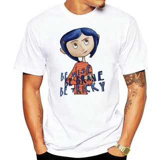 มาใหม่ เสื้อยืด ผ้าฝ้าย 100% พิมพ์ลายตัวอักษร S-5xl Coraline สไตล์วินเทจ สําหรับผู้ชายสามารถปรับแต่งได้