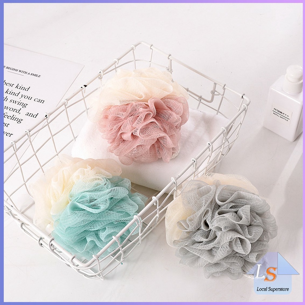 สีทูโทน ใยขัดตัว ใยขัดผิว Body scrub Bath Lily