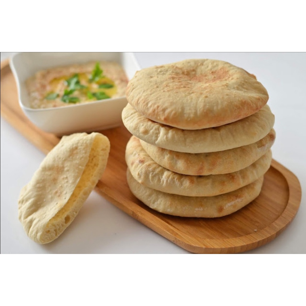 Pita Bread 5 pcs ขนมปังพิต้า 5 ชิ้น