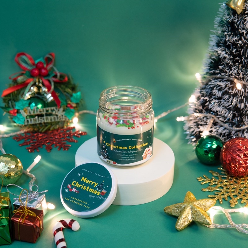 เทียนหอม Christmas Collection2021 กลิ่น Underneath the Christmas tree