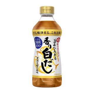 ซอส คิคโคแมน ฮอน สึยุ คาโอริ ชิโรดาชิ 500ml KIKKOMAN (JAPAN) Hon Tsuyu Shirodashi 500ml ซุปปลาแห้ง น้ำซุปปลาแห้งแบบใส