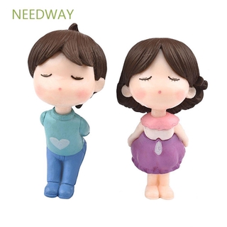 Needway ตุ๊กตาคู่รักสําหรับตกแต่งบ้าน 1 ชุด