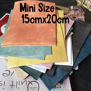 หนังแผ่น ชิ้นตัวอย่าง ขนาดเล็ก 15cm x 20cm จำนวน 1 ชิ้น