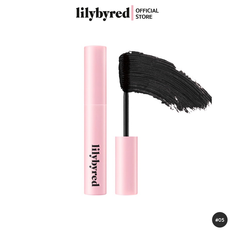 LILYBYRED AM9 TO PM9 SURVIVAL COLORCARA 6g. สีดำ 05 Black Brown ( มาสคาร่า )
