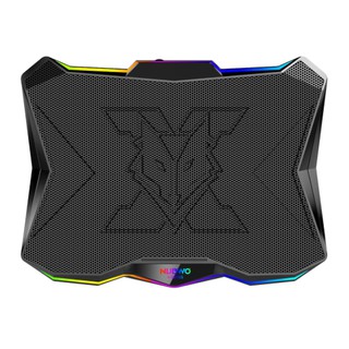 NUBWO-X ⚡️FLASH SALE⚡️ (ราคาโปรโมชั่น) NX-F1 RGB Gaming Cooling Pad