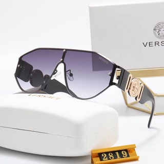 Versace VE แว่นตากันแดด เลนส์ทรงกรวย โลหะ หรูหรา สไตล์โมเดิร์น แฟชั่นสําหรับผู้ชาย ผู้หญิง 2819