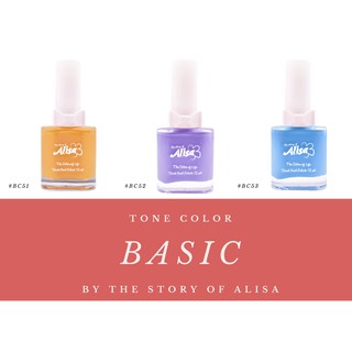 น้ำยาทาเล็บ ยาทาเล็บ The Story of Alisa - BASIC BC48-BC69