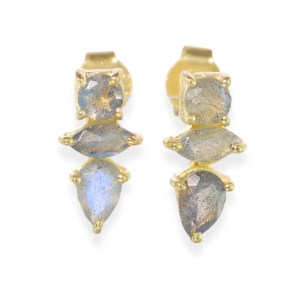 Karisma Sterling Silver Gemstone Earrings
