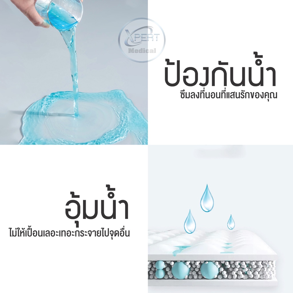 ผ้าปูที่นอนลายการ์ตูนกันน้ำไม่ซึมลงเตียง ป้องกันไรฝุ่น ขนาด 3.5ฟุต / 5ฟุต / 6ฟุต - รูปที่ 2