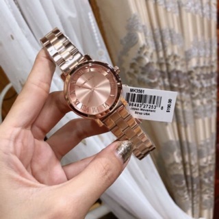 MK3561.  38 mm. Open Box - Michael Kors Norie Rose Dial Ladies Watch สวยแบบนี้ ราคาพิเศษแบบนี้ อย่าพลาดนะคะสาวๆ