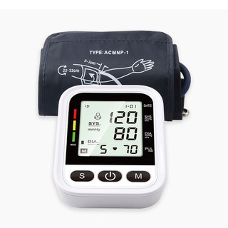 จอใหญ่sphygmomanometer เครื่องวัดความดันโลหิตคุณภาพดี แพทย์มืออาชีพบ้านใช้เครื่องวัดความดันโลหิต