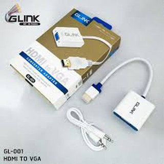 GLINK สาย HDMI to VGA Converter Adapter